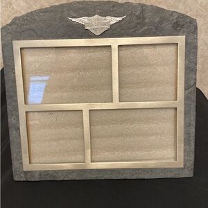 Harley Davidson Slate Collage Picture Frame, new, no box!!!!